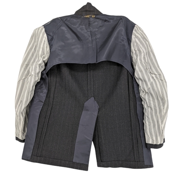 VTG Brooks Brothers Golden Fleece Sport Coat Suit Jacket All Wool Pinstripe - Picture 4 of 14